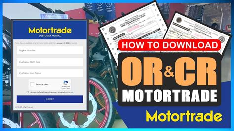 motortrade or/cr checking